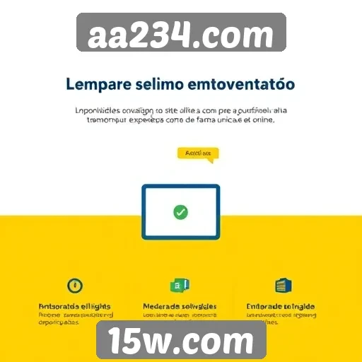Funcionalidades inovadoras do site aa234.com